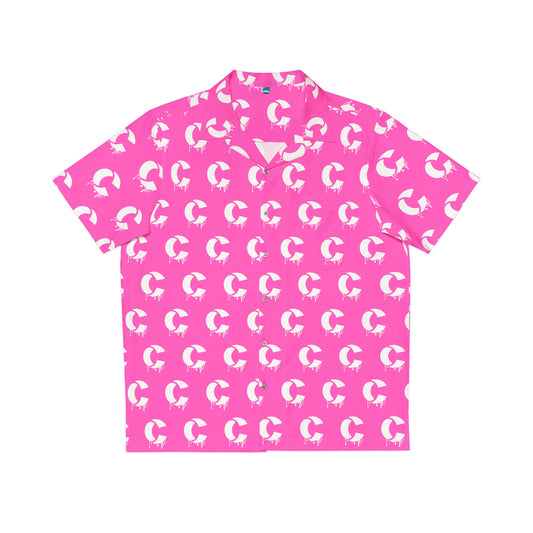 Pink Excretin' Button Down