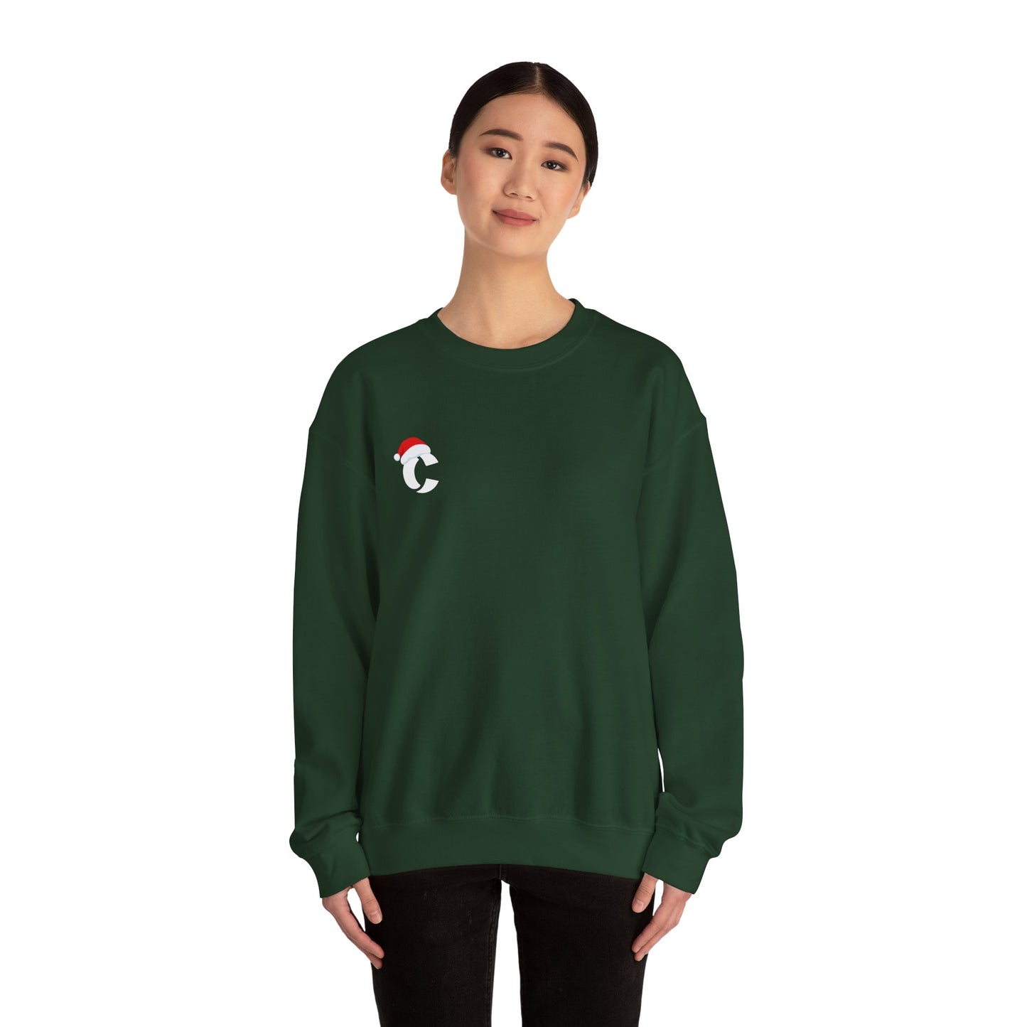 Santa Hat Crewneck Sweatshirt